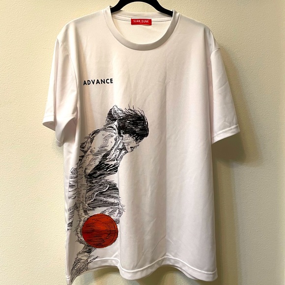 Brand new slam dunk athletic t-shirt (Rukawa Kaede) size M - Picture 1 of 2